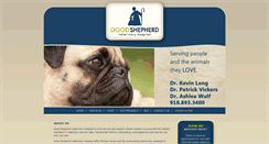 Desktop Screenshot of goodshepherdvets.com